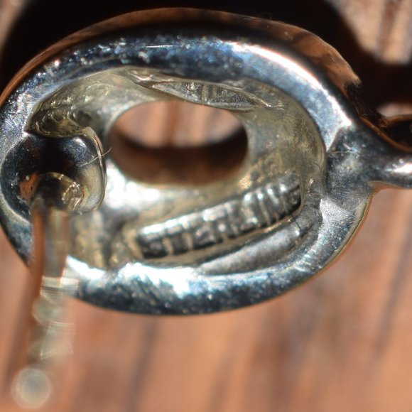 Vintage Sterling Silver Judith Jack Camphor Necklace & Earrings Set Plus Ring - Picture 5 of 16